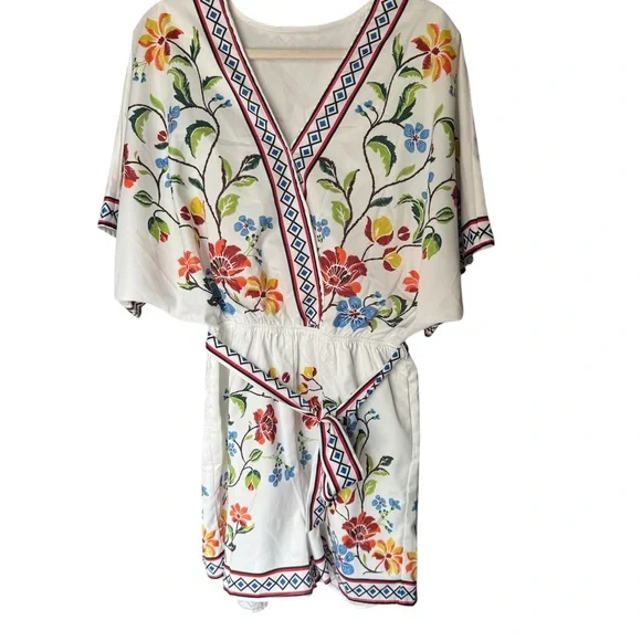 Cupshe Multicolor Floral jumpsuit - Picture 3 of 14